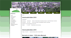 Desktop Screenshot of gewerbeverein-berneck.ch